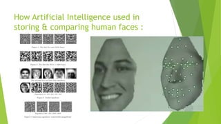 How Artificial Intelligence used in
storing & comparing human faces :
