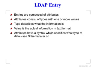 LDAP Theory | PDF