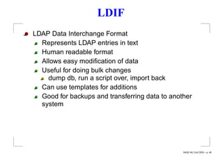 LDAP Theory | PDF