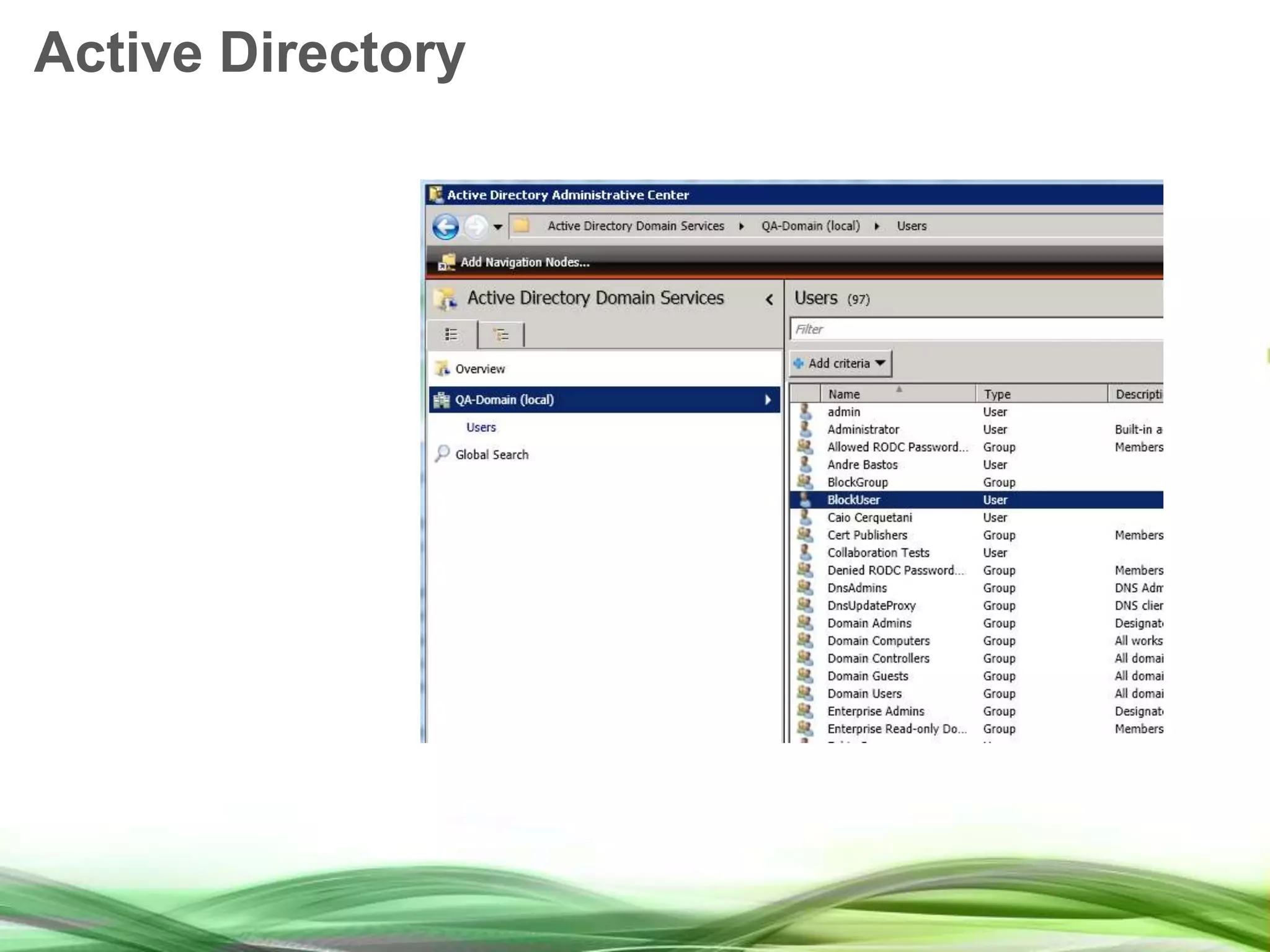 Active Directory 