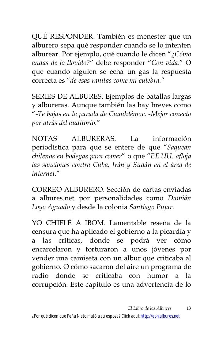 El Libro de los Albur