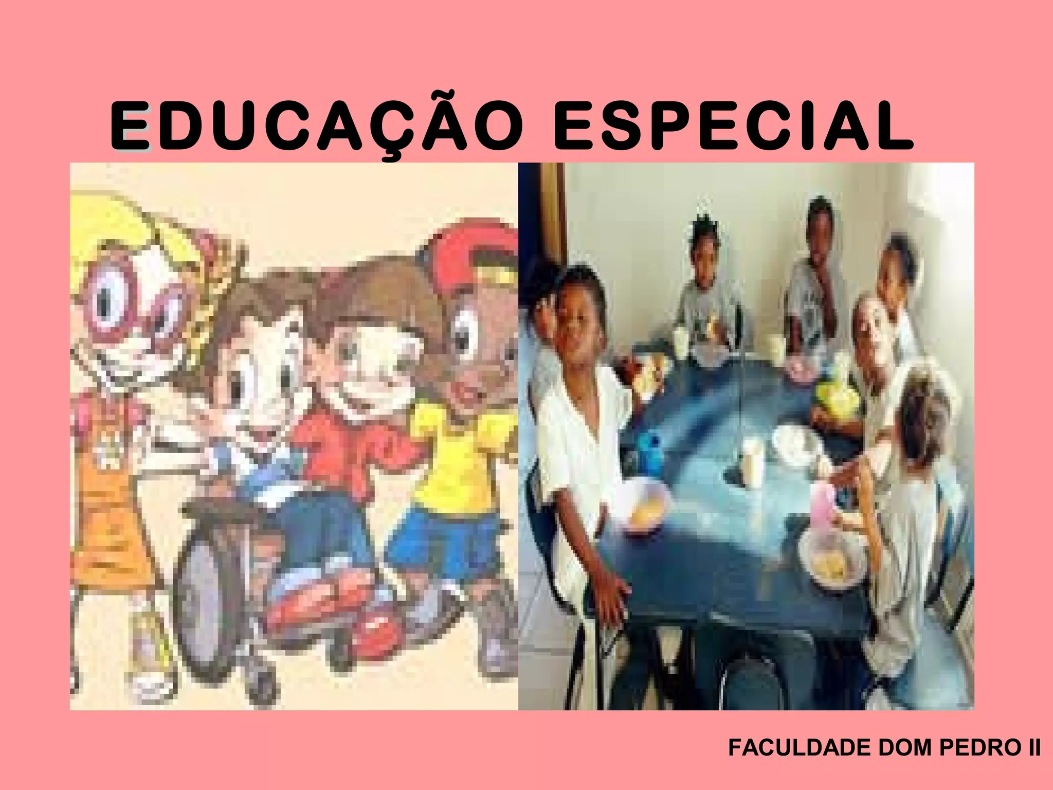 EEDUCAÇÃO ESPECIAL
FACULDADE DOM PEDRO II
 