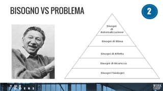 BISOGNO VS PROBLEMA 2
 