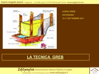 maria angela pucci

Ingegnere - via delle vigne 12 51016 Montecatini Terme marpucg@gmail.com

CORSO GREB

ONTIGNANO
15-17 ...