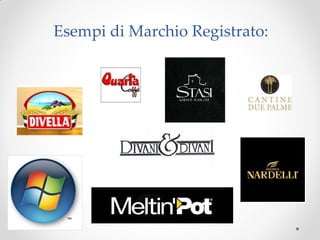 Esempi di Marchio Registrato:
 