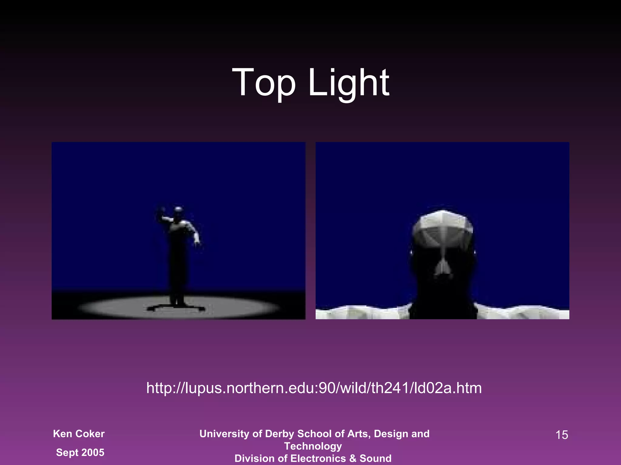 Top Light http://lupus.northern.edu:90/wild/th241/ld02a.htm 