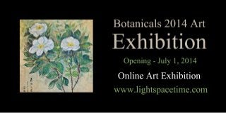 Botanicals 2014 Online Art Exhibition - Event Postcard