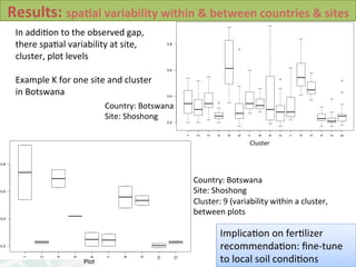 Soil Health in Southern Africa and implications on sustainable intensification 2014 L Desta et al