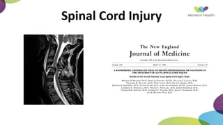 Spinal Cord Injury
 