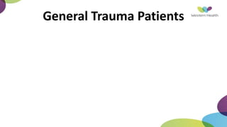 General Trauma Patients
 