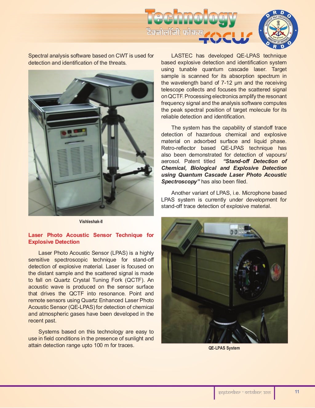 Laser warning system