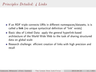 The Linked Data Lifecycle | PDF