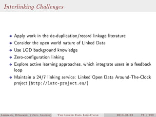The Linked Data Lifecycle | PDF