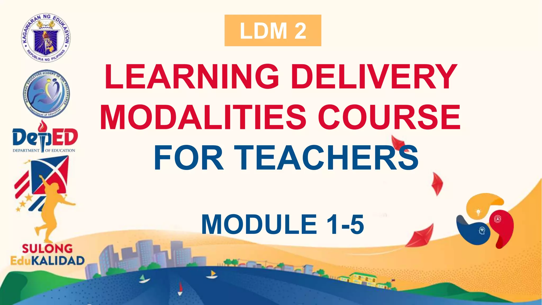 LDM COURSE MODULE GUIDE PPT