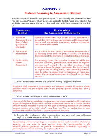 TLE ICT Ldm2 portfolio | PDF