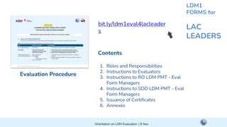 LDM Evaluation Orientation.pptx