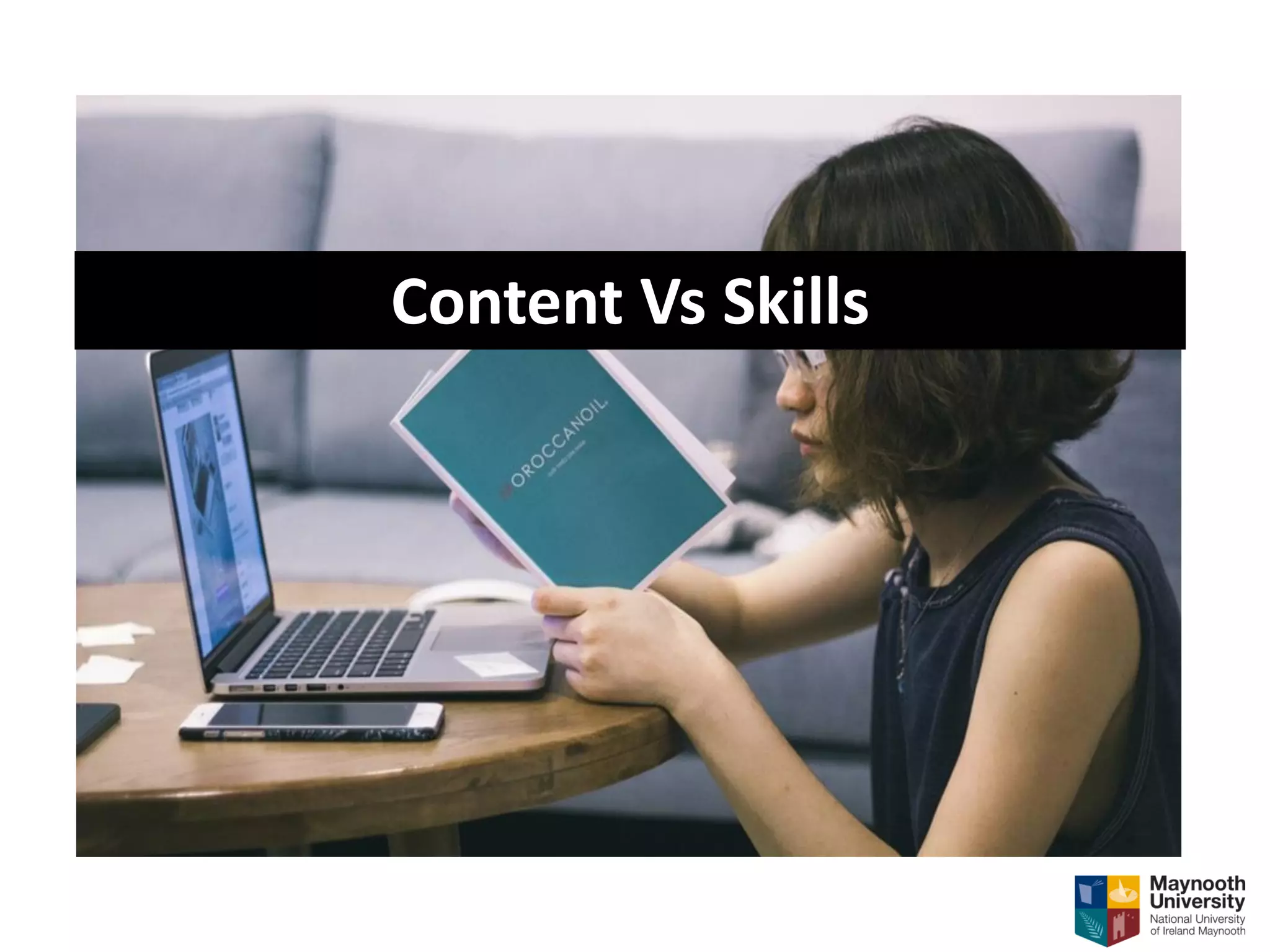 Content Vs Skills
 