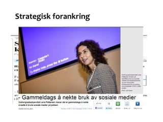 Strategisk forankring  