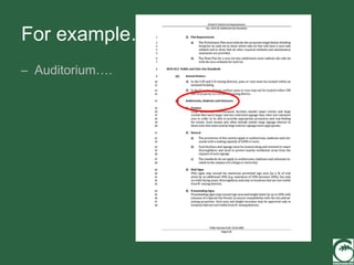 For example…. Auditorium…. 