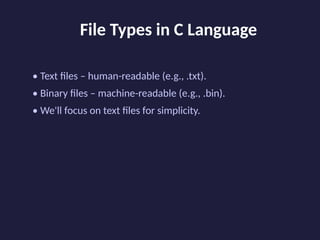 C language is a powerful general-purpose programming language | PPTX