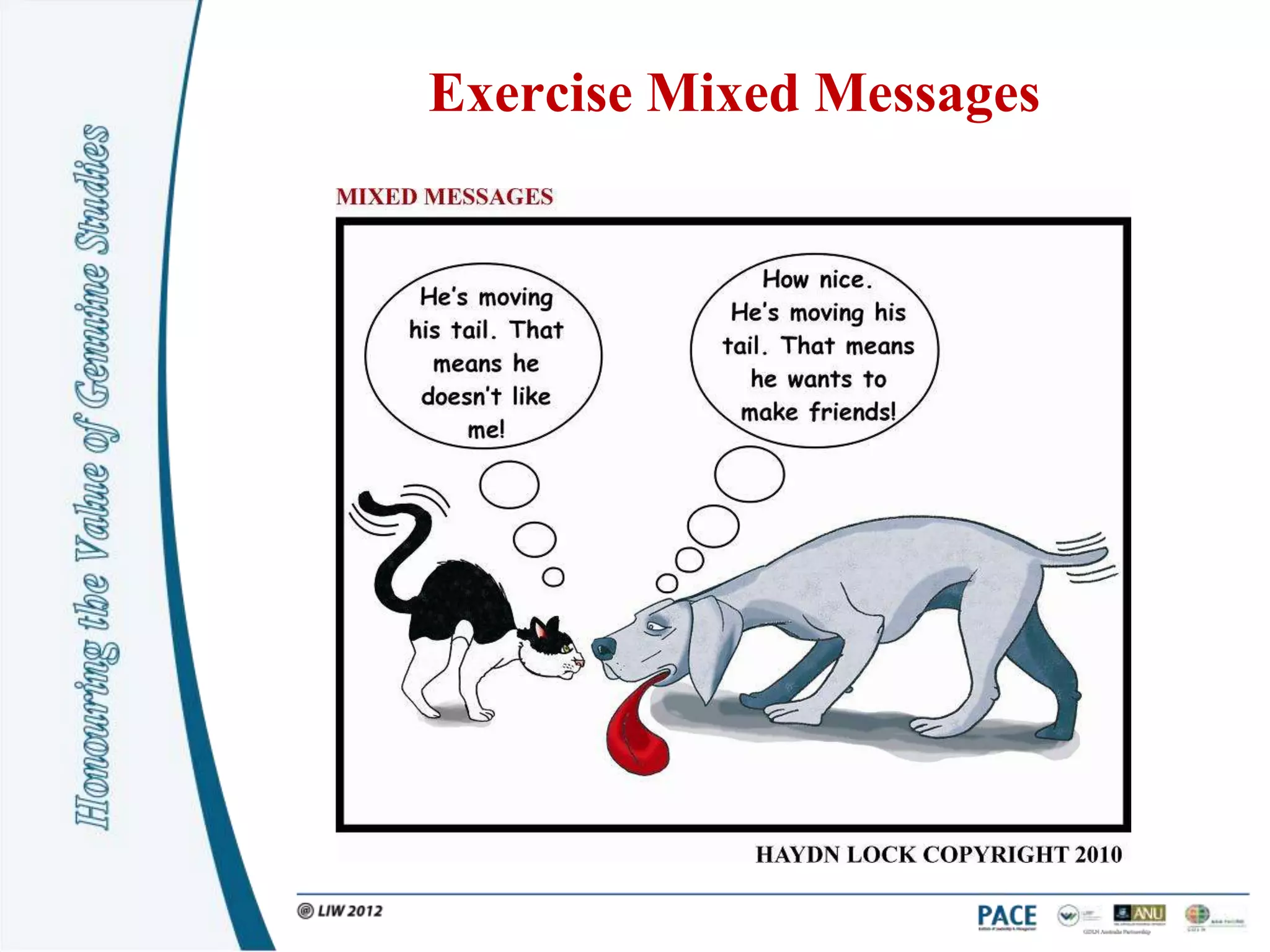 Exercise Mixed Messages
 