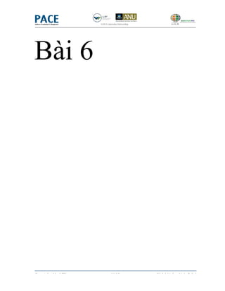 Bài 6




Copyrighted by LIW   14/19   Sách bài tập - Ngày 5 & 6
 