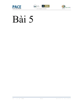 Bài 5




Copyrighted by LIW   2/19   Sách bài tập - Ngày 5 & 6
 