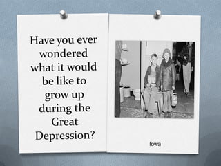 LDP#3_MV - The Great Depression in the United States | PPT