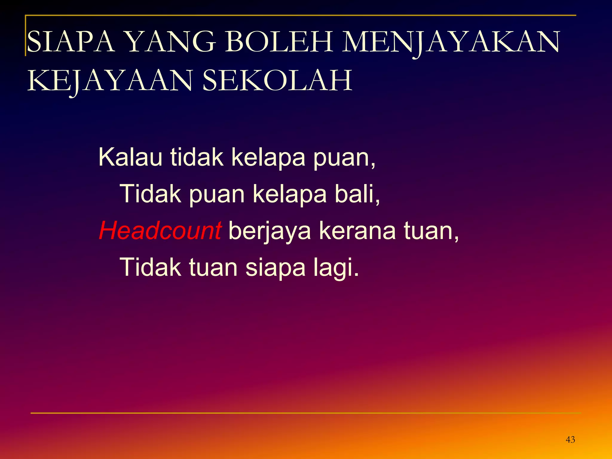 Rancanganpemulihan/pengayaan2. Pencapaian PelajarPencapaian PMR, SPM, dan STPM