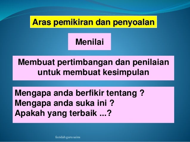 Contoh Soalan Aras Memahami - Terengganu x