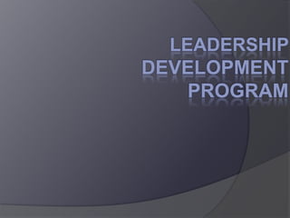 Leadership Development Program 