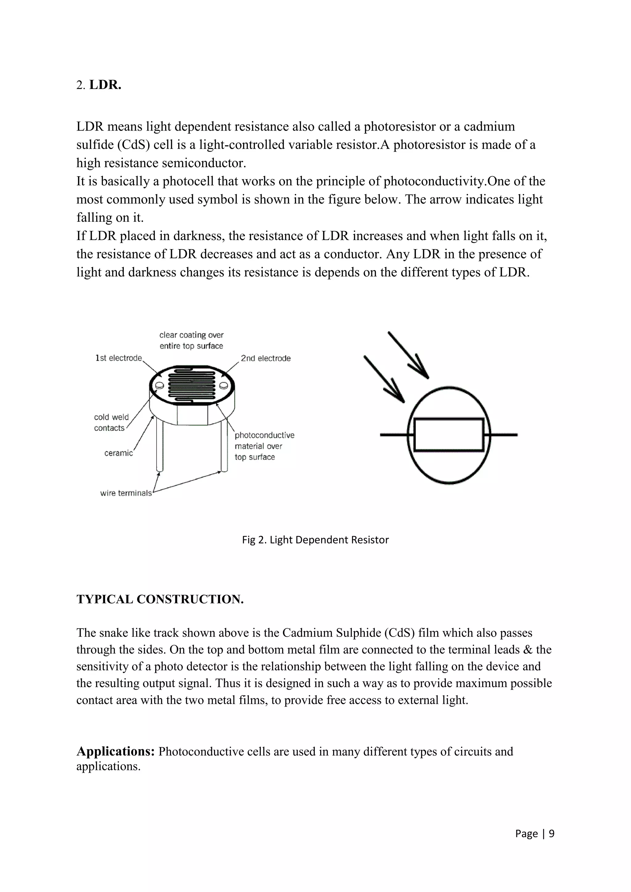 AUTOMATIC LIGHT & DARK SENSING SYSTEM WITH MOSQUITO REPELLENT CIRCUIT | PDF
