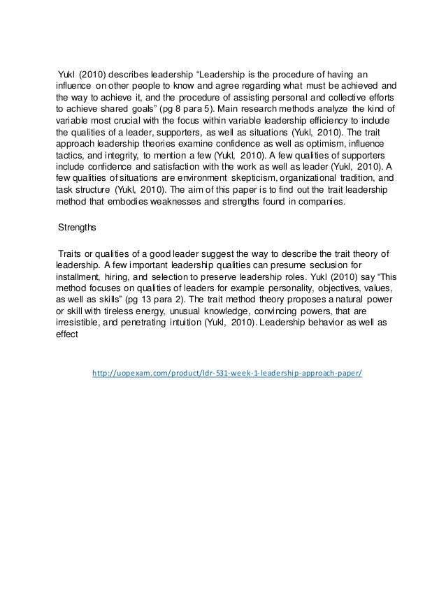 Ldr 531 my leadership style essay 07 picture
