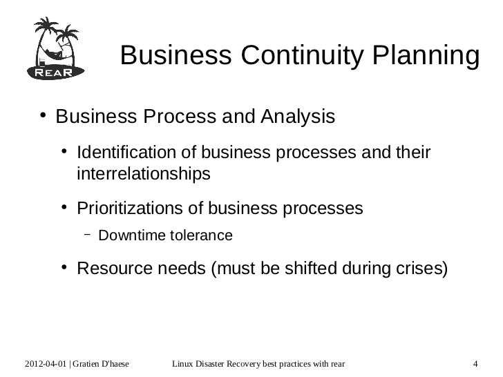Linux Disaster Recovery Best Practices With Rear