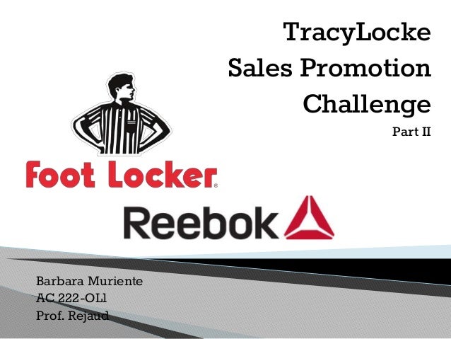 reebok sales promotion