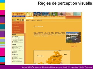 Règles de perception visuelle 