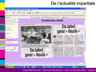 De l’actualité impartiale 