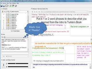 Ritch: Got
it! Thanks!
 
