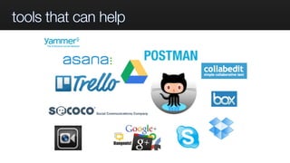 tools that can help
 