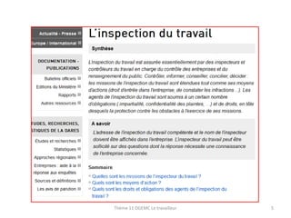 Thème 11 DGEMC Le travailleur

5

 