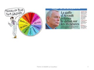 Thème 11 DGEMC Le travailleur

7

 