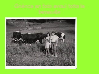 Gnènca an foto avouì totta la fameuille 