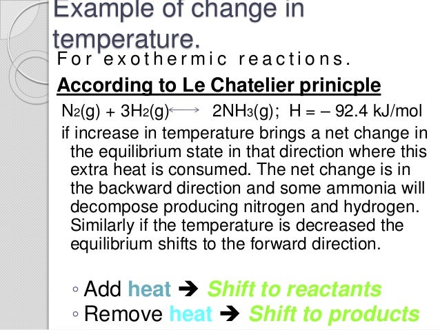 Le Chatelier S Principle 2 Le Chatelier S Principle 2