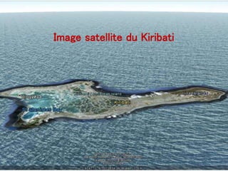 Image satellite du Kiribati
 