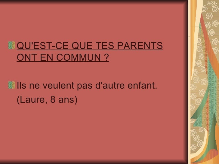 Le Mariage Vu Par Les Enfants