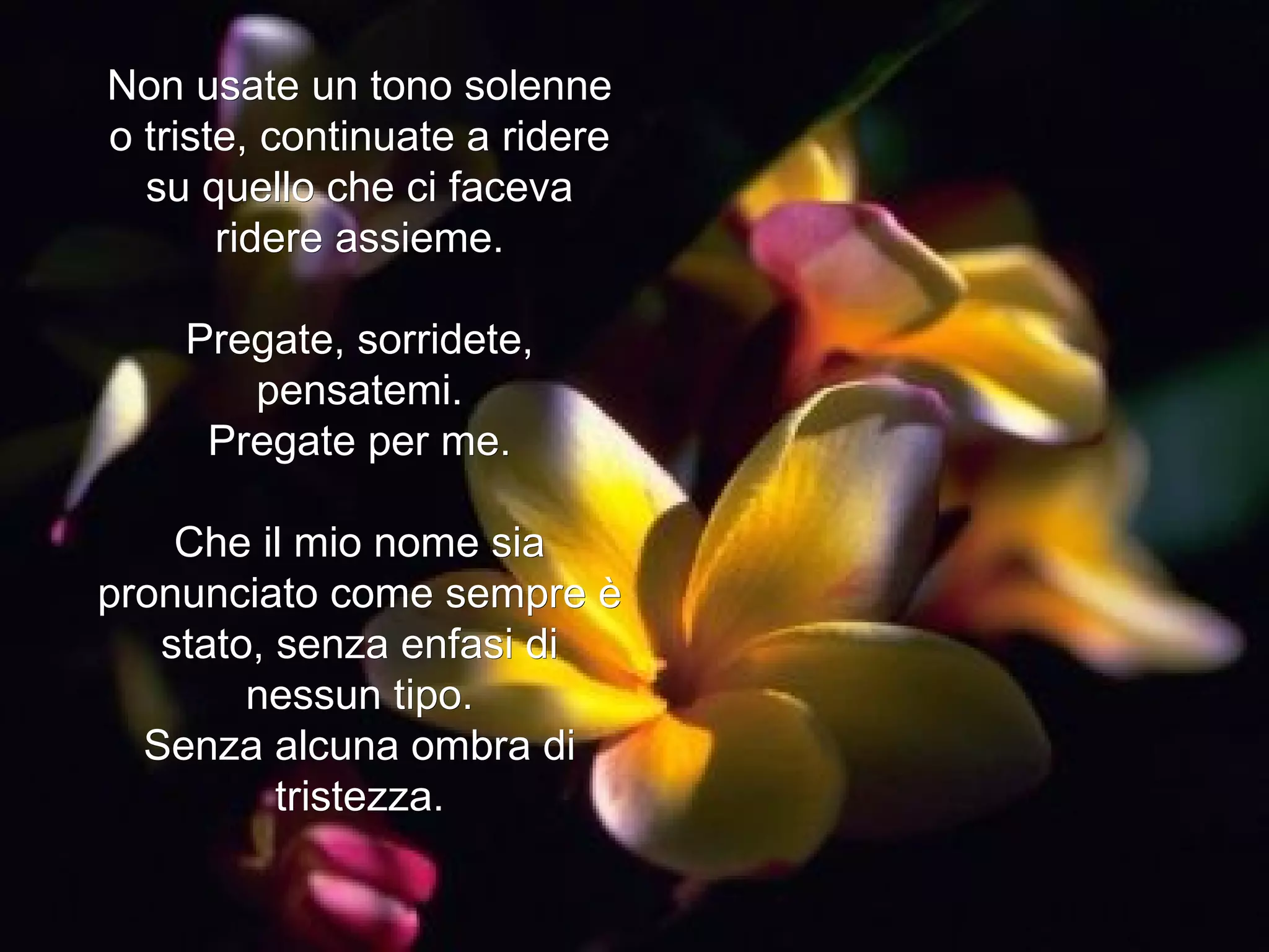 Le morte non e nulla | PPT