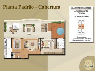 Planta Padrão - Cobertura 