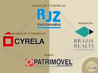 REALIZAÇÃO  E CONSTRUÇAO REALIZAÇÃO  E CONSTRUÇAO REALIZAÇÃO VENDAS 