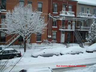 Rue Jeanne Mance, Montréal 