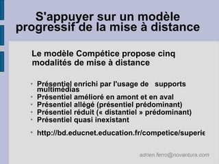 2007 10 25 Le rapid elearning : un atout pour la  FOAD